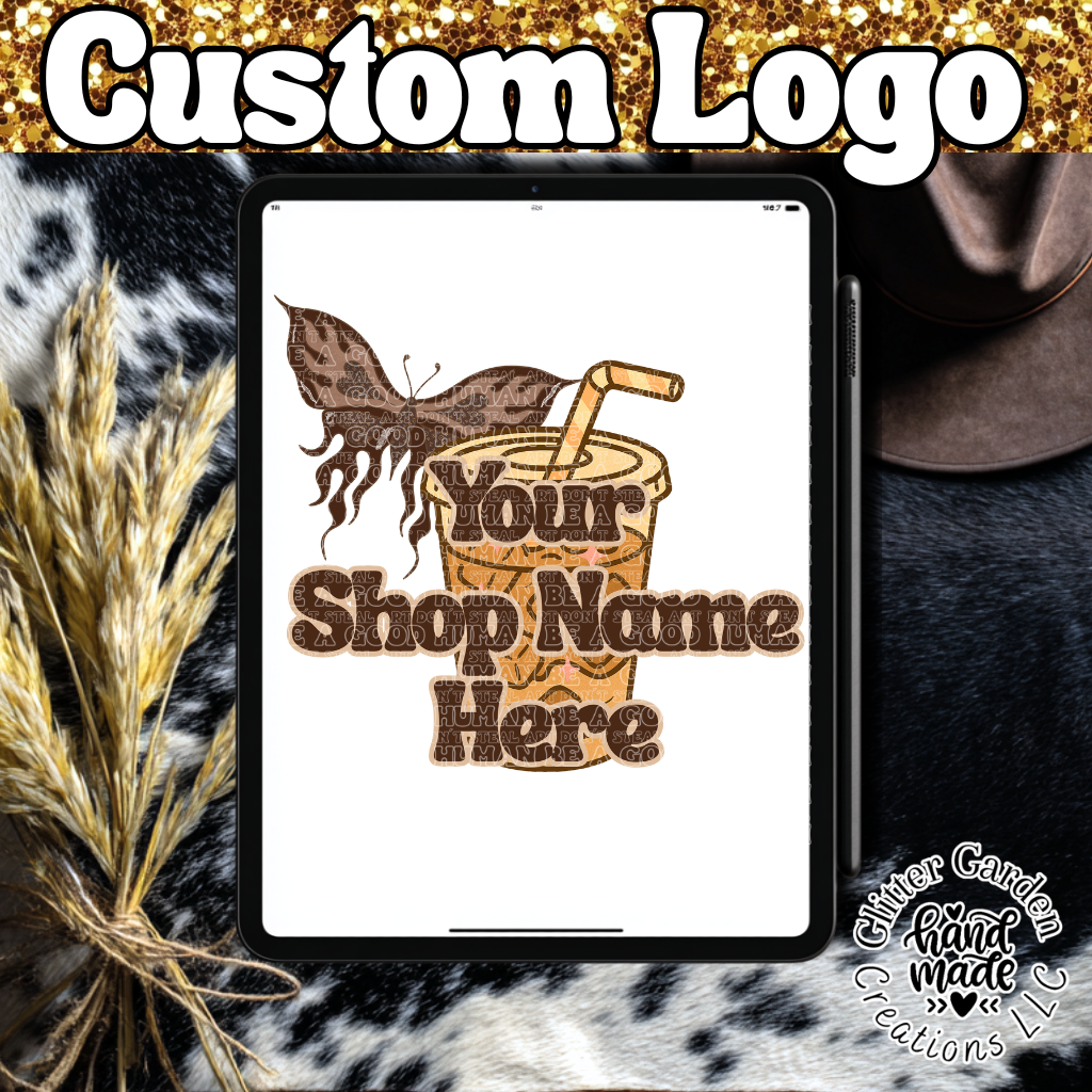 Custom Cup Shop Logo