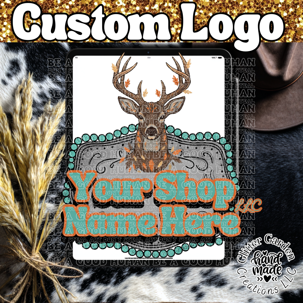 Custom Buckle Logo- Deer