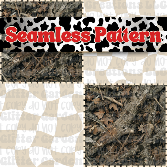 Hunting Camp Coordinate Seamless Pattern